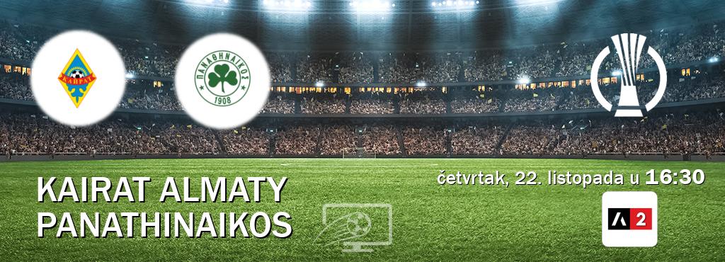 Izravni prijenos utakmice Kairat Almaty i Panathinaikos pratite uživo na Arena Sport 2 (četvrtak, 22. listopada u  16:30).