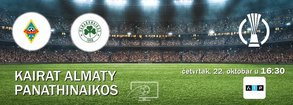 Izravni prijenos utakmice Kairat Almaty i Panathinaikos pratite uživo na Arena Premium 1 (četvrtak, 22. oktobar u  16:30).