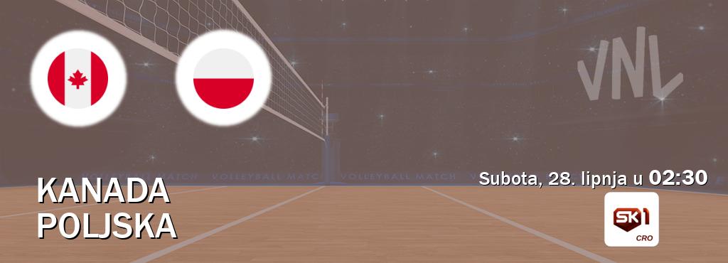 Izravni prijenos utakmice Kanada i Poljska pratite uživo na Sportklub 1 (subota, 28. lipnja u  02:30).