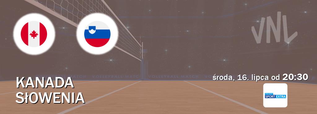 Gra między Kanada i Słowenia transmisja na żywo w Polsat Sport Extra (środa, 16. lipca od  20:30).