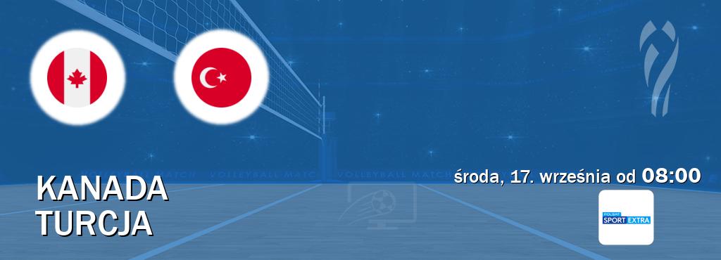 Gra między Kanada i Turcja transmisja na żywo w Polsat Sport Extra (środa, 17. września od 08:00). Gra między Kanada i Turcja transmisja na żywo w Polsat Sport Extra (środa, 17. września od 08:00).