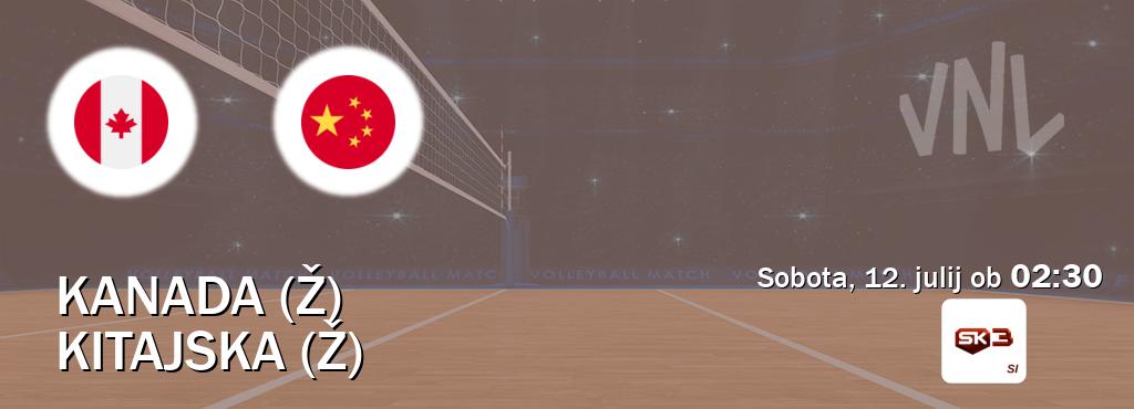 Kanada (Ž) in Kitajska (Ž) v živo na Sportklub 3. Prenos tekme bo v sobota, 12. julij ob 02:30 Kanada (Ž) in Kitajska (Ž) v živo na Sportklub 3. Prenos tekme bo v sobota, 12. julij ob 02:30