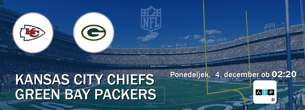Kansas City Chiefs in Green Bay Packers v živo na Arena Sport Premium. Prenos tekme bo v ponedeljek,  4. december ob  02:20