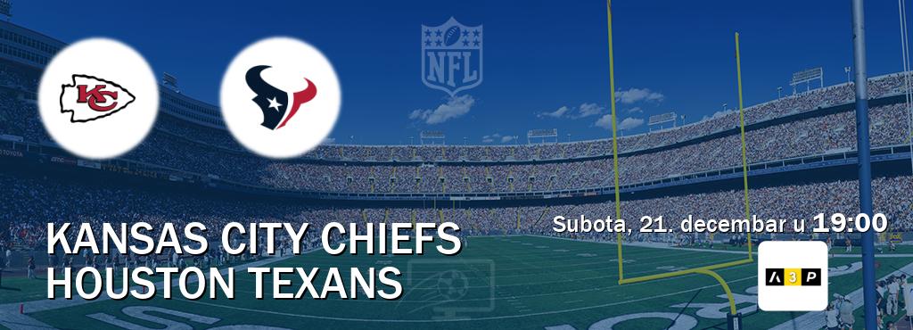 Izravni prijenos utakmice Kansas City Chiefs i Houston Texans pratite uživo na Arena Premium 3 (subota, 21. decembar u  19:00).