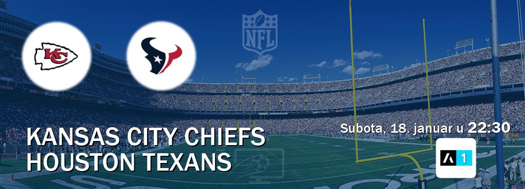 Izravni prijenos utakmice Kansas City Chiefs i Houston Texans pratite uživo na Arena Sport 1 (subota, 18. januar u  22:30).