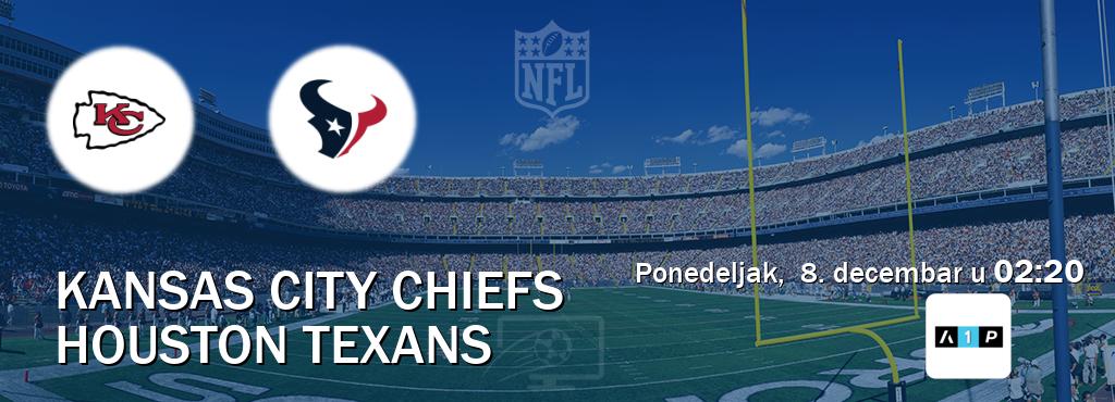 Izravni prijenos utakmice Kansas City Chiefs i Houston Texans pratite uživo na Arena Premium 1 (ponedeljak,  8. decembar u  02:20).