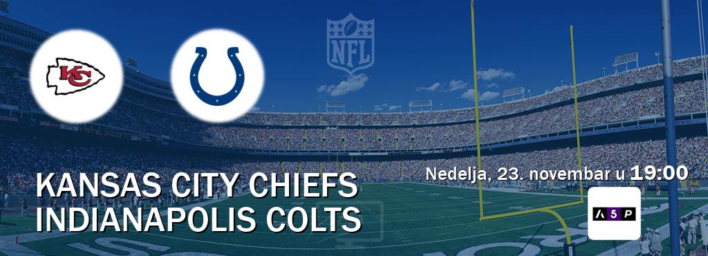 Izravni prijenos utakmice Kansas City Chiefs i Indianapolis Colts pratite uživo na Arena Premium 5 (nedelja, 23. novembar u  19:00).