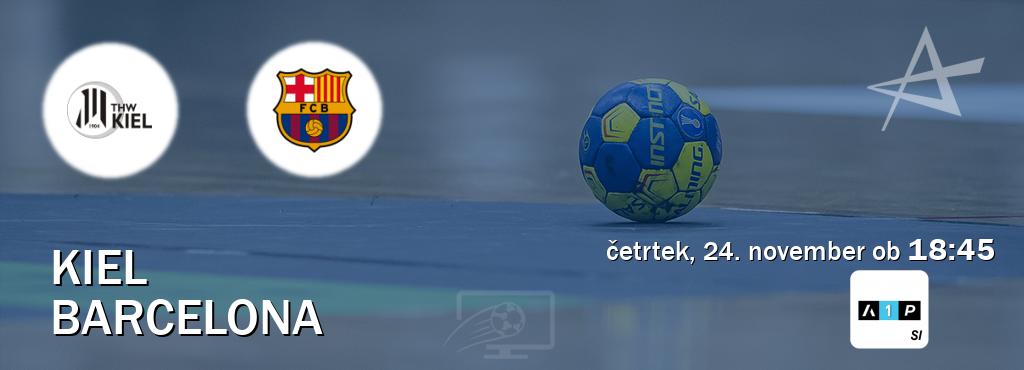 Dvoboj Kiel in Barcelona s prenosom tekme v živo na Arena Sport Premium.
