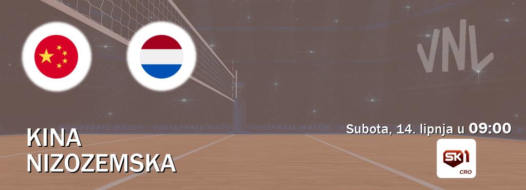 Izravni prijenos utakmice Kina i Nizozemska pratite uživo na Sportklub 1 (subota, 14. lipnja u  09:00).