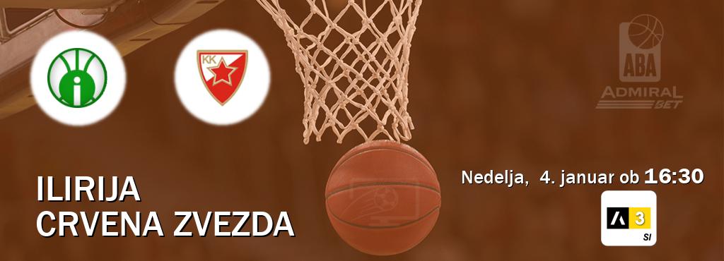 Ne zamudi prenosa tekme Ilirija - Crvena zvezda v živo na Arena Sport 3. Ne zamudi prenosa tekme Ilirija - Crvena zvezda v živo na Arena Sport 3.