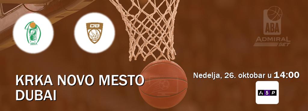 Izravni prijenos utakmice Krka Novo Mesto i Dubai pratite uživo na Arena Premium 5 (nedelja, 26. oktobar u  14:00).