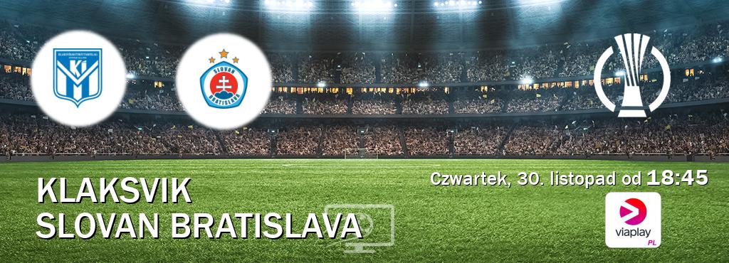 Gra między Klaksvik i Slovan Bratislava transmisja na żywo w Viaplay Polska (czwartek, 30. listopad od  18:45).