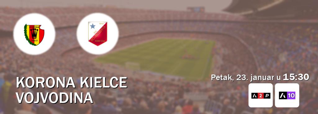 Izravni prijenos utakmice Korona Kielce i Vojvodina pratite uživo na Arena Premium 2 i Arena Sport 10 (petak, 23. januar u  15:30).