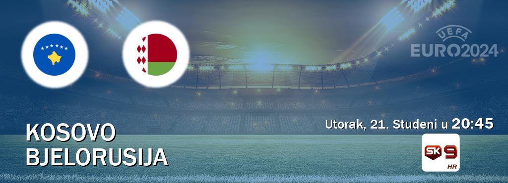 Izravni prijenos utakmice Kosovo i Bjelorusija pratite uživo na Sportklub 9 (Utorak, 21. Studeni u  20:45).