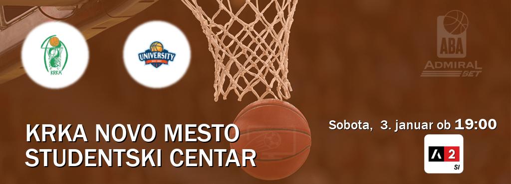Ne zamudi prenosa tekme Krka Novo Mesto - Studentski Centar v živo na Arena Sport 2.