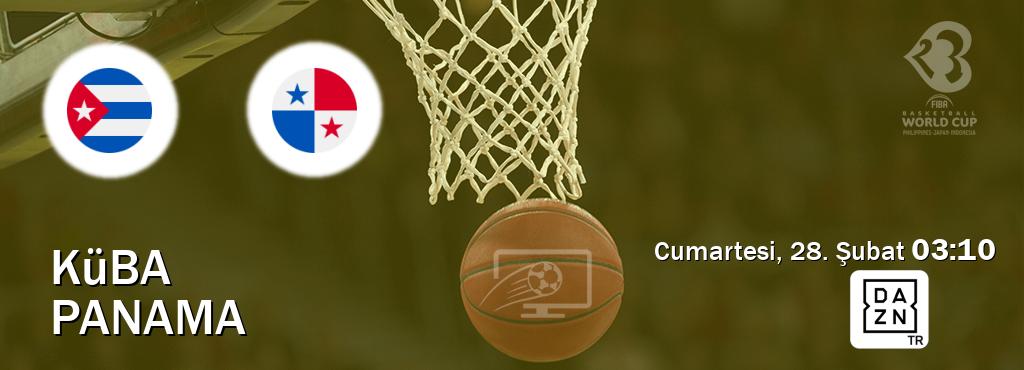 Karşılaşma Küba - Panama DAZN'den canlı yayınlanacak (Cumartesi, 28. Şubat  03:10).