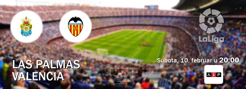 Izravni prijenos utakmice Las Palmas i Valencia pratite uživo na Arena Premium 2 (subota, 10. februar u  20:00).