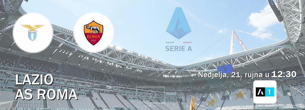 Izravni prijenos utakmice Lazio i AS Roma pratite uživo na Arena Sport 1 (nedjelja, 21. rujna u 12:30). Izravni prijenos utakmice Lazio i AS Roma pratite uživo na Arena Sport 1 (nedjelja, 21. rujna u 12:30).