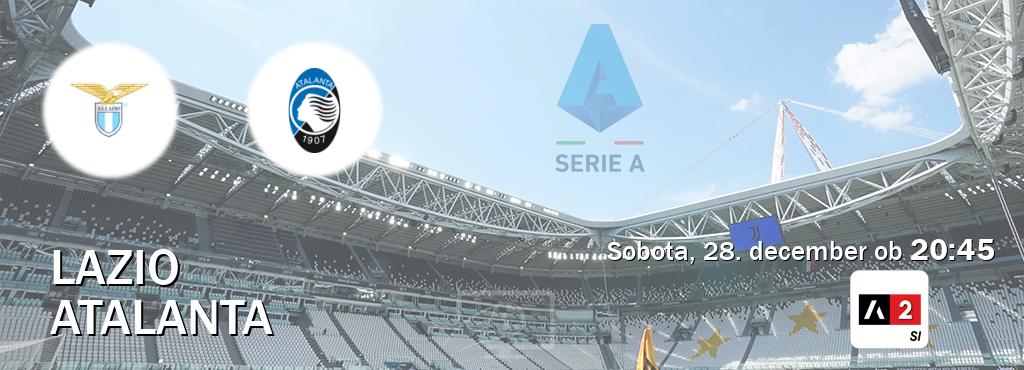 Dvoboj Lazio in Atalanta s prenosom tekme v živo na Arena Sport 2.