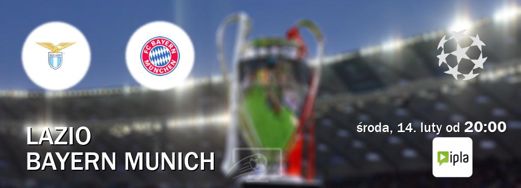 Gra między Lazio i Bayern Munich transmisja na żywo w IPLA (środa, 14. luty od  20:00).