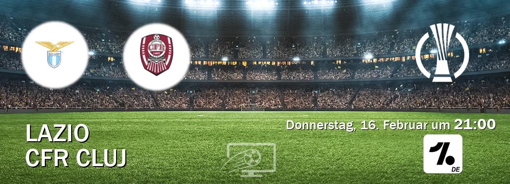 Das Spiel zwischen Lazio und CFR Cluj wird am Donnerstag, 16. Februar um  21:00, live vom OneFootball Deutschland übertragen.