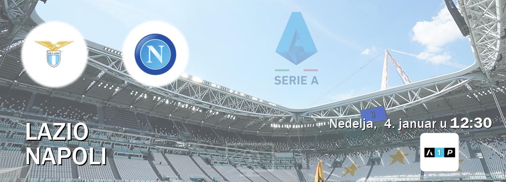 Izravni prijenos utakmice Lazio i Napoli pratite uživo na Arena Premium 1 (nedelja,  4. januar u  12:30).