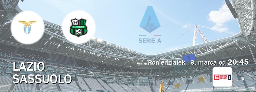 Gra między Lazio i Sassuolo transmisja na żywo w Eleven Sport 1 (poniedziałek,  9. marca od  20:45).