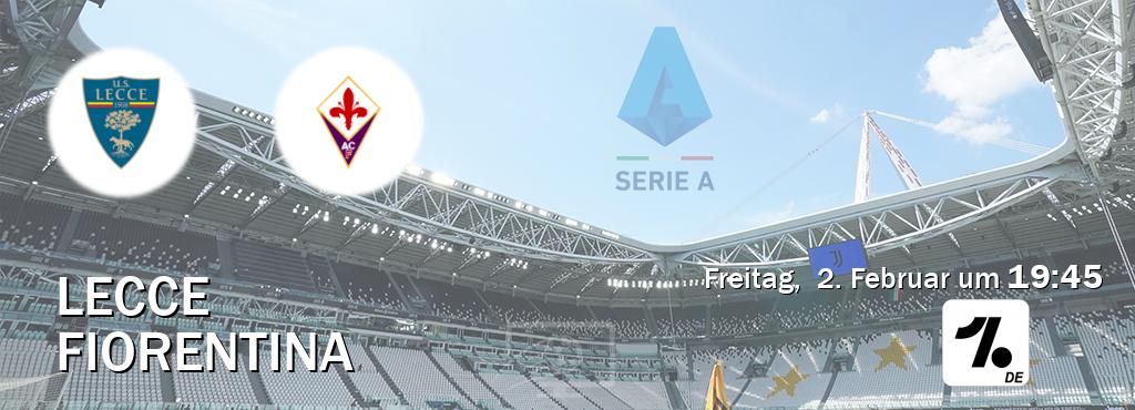 Das Spiel zwischen Lecce und Fiorentina wird am Freitag,  2. Februar um  19:45, live vom OneFootball Deutschland übertragen.