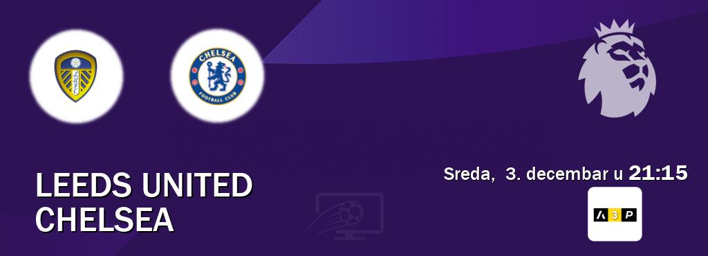 Izravni prijenos utakmice Leeds United i Chelsea pratite uživo na Arena Premium 3 (sreda,  3. decembar u  21:15).