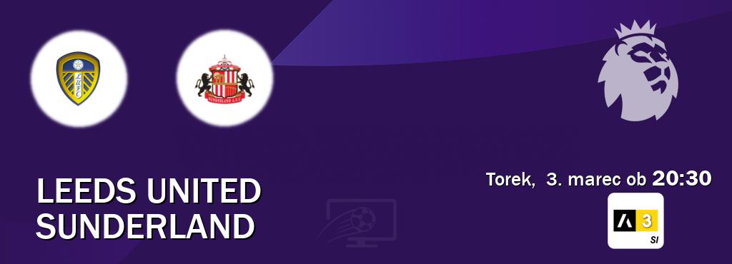 Ne zamudi prenosa tekme Leeds United - Sunderland v živo na Arena Sport 3.
