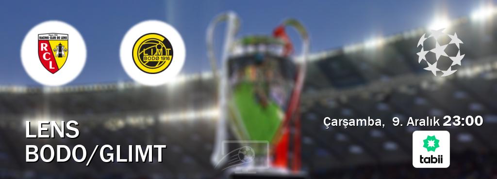 Karşılaşma Lens - Bodo/Glimt Tabii'den canlı yayınlanacak (Çarşamba, 9. Aralık 23:00). Karşılaşma Lens - Bodo/Glimt Tabii'den canlı yayınlanacak (Çarşamba, 9. Aralık 23:00).