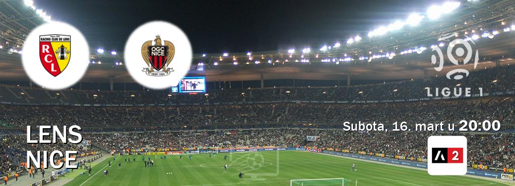 Izravni prijenos utakmice Lens i Nice pratite uživo na Arena Sport 2 (subota, 16. mart u  20:00).