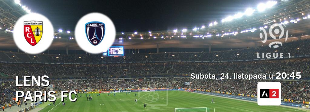 Izravni prijenos utakmice Lens i Paris FC pratite uživo na Arena Sport 2 (subota, 24. listopada u  20:45).