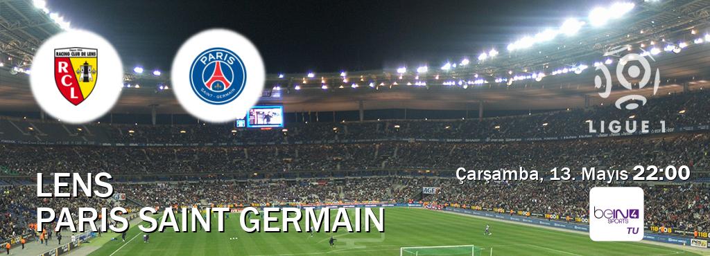 Karşılaşma Lens - Paris Saint Germain beIN SPORTS 4'den canlı yayınlanacak (Çarşamba, 13. Mayıs  22:00).