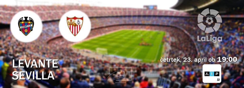 Prenos tekme med Levante in Sevilla v živo na Arena Sport Premium (četrtek, 23. april ob  19:00 uri).