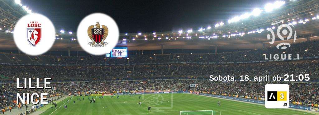 Dvoboj Lille in Nice s prenosom tekme v živo na Arena Sport 3. Dvoboj Lille in Nice s prenosom tekme v živo na Arena Sport 3.