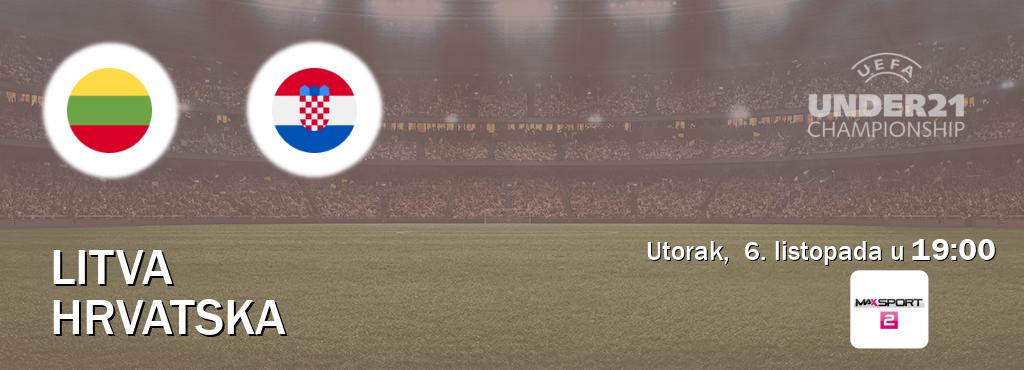 Izravni prijenos utakmice Litva U21 i Hrvatska U21 pratite uživo na MAXSport2 (utorak,  6. listopada u  19:00).