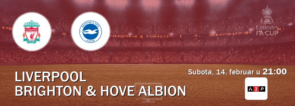 Izravni prijenos utakmice Liverpool i Brighton & Hove Albion pratite uživo na Arena Premium 2 (subota, 14. februar u  21:00).