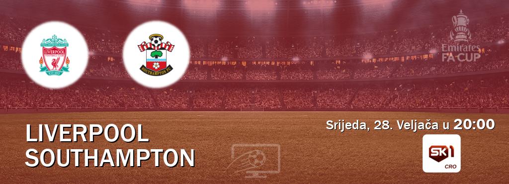 Izravni prijenos utakmice Liverpool i Southampton pratite uživo na Sportklub 1 (Srijeda, 28. Veljača u  20:00).
