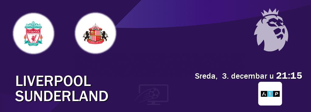 Izravni prijenos utakmice Liverpool i Sunderland pratite uživo na Arena Premium 1 (sreda,  3. decembar u  21:15).