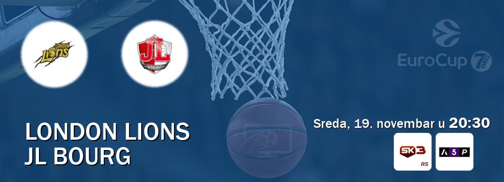 Izravni prijenos utakmice London Lions i JL Bourg pratite uživo na Sportklub 3 i Arena Premium 5 (sreda, 19. novembar u 20:30). Izravni prijenos utakmice London Lions i JL Bourg pratite uživo na Sportklub 3 i Arena Premium 5 (sreda, 19. novembar u 20:30).