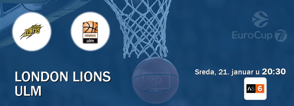 Izravni prijenos utakmice London Lions i Ulm pratite uživo na Arena Sport 6 (sreda, 21. januar u  20:30).