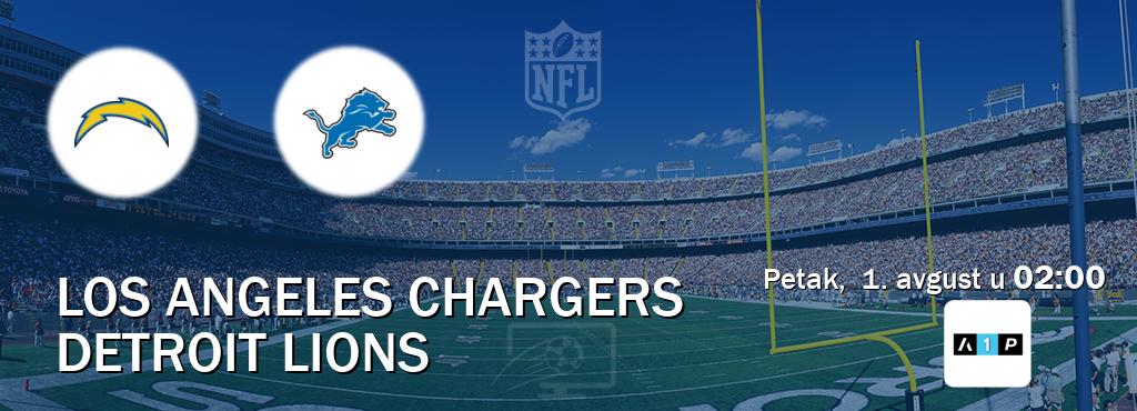 Izravni prijenos utakmice Los Angeles Chargers i Detroit Lions pratite uživo na Arena Premium 1 (petak, 1. avgust u 02:00). Izravni prijenos utakmice Los Angeles Chargers i Detroit Lions pratite uživo na Arena Premium 1 (petak, 1. avgust u 02:00).