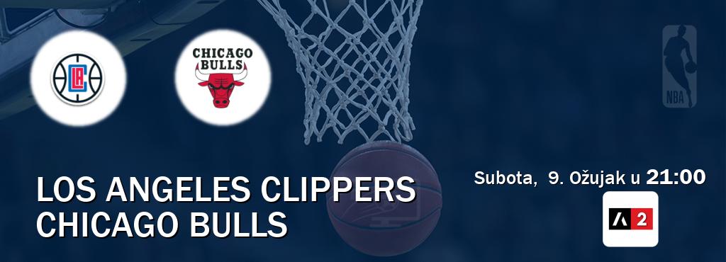 Izravni prijenos utakmice Los Angeles Clippers i Chicago Bulls pratite uživo na Arena Sport 2 (Subota,  9. Ožujak u  21:00).