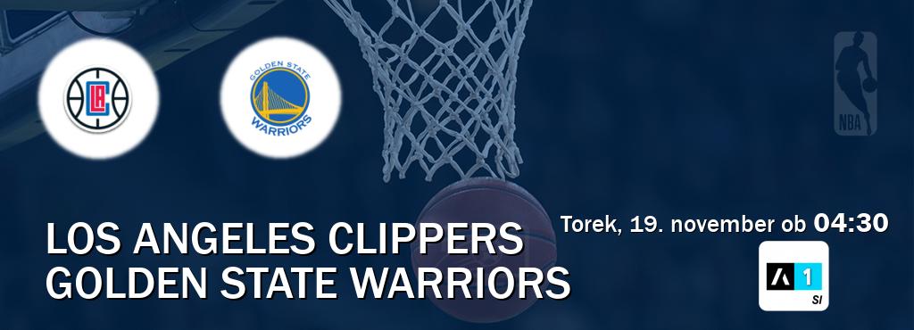 Dvoboj Los Angeles Clippers in Golden State Warriors s prenosom tekme v živo na Arena Sport 1.