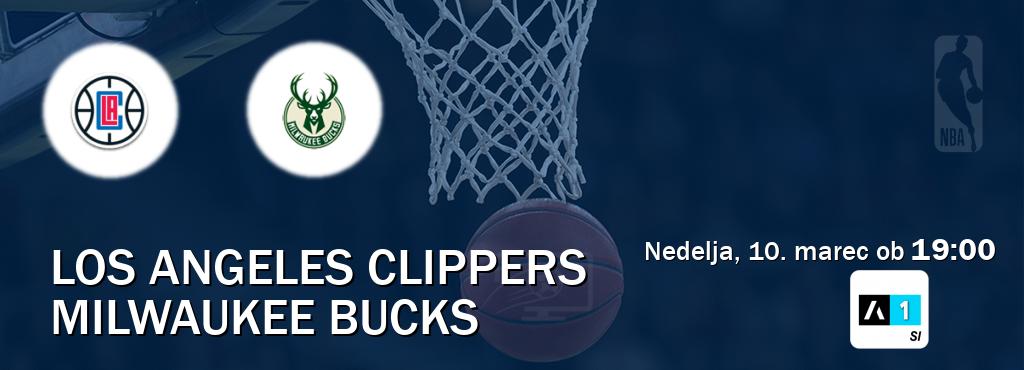Los Angeles Clippers in Milwaukee Bucks v živo na Arena Sport 1. Prenos tekme bo v nedelja, 10. marec ob  19:00