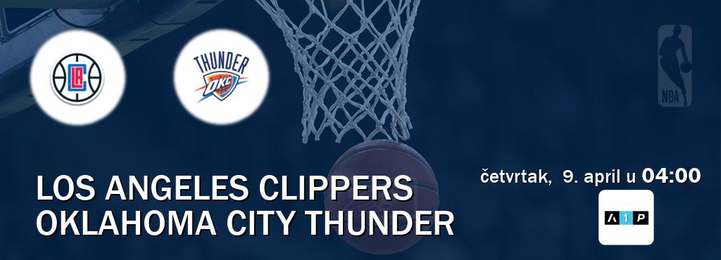 Izravni prijenos utakmice Los Angeles Clippers i Oklahoma City Thunder pratite uživo na Arena Premium 1 (četvrtak,  9. april u  04:00).