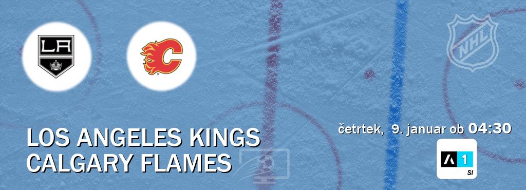 Ne zamudi prenosa tekme Los Angeles Kings - Calgary Flames v živo na Arena Sport 1.