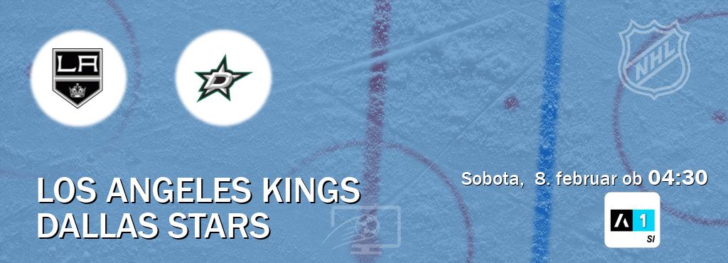 Los Angeles Kings in Dallas Stars v živo na Arena Sport 1. Prenos tekme bo v sobota,  8. februar ob  04:30