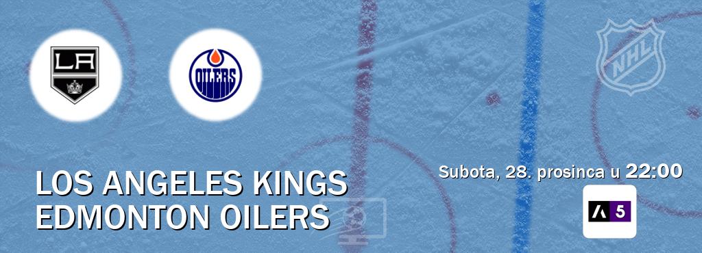 Izravni prijenos utakmice Los Angeles Kings i Edmonton Oilers pratite uživo na Arena Sport 5 (subota, 28. prosinca u  22:00).